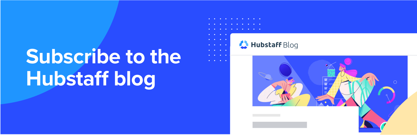 blog subscription form cover